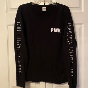 Victorias Secret Pink Nation CrewNeck Sweatshirt L